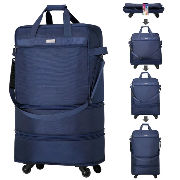 Foldable 98L Check-In Luggage