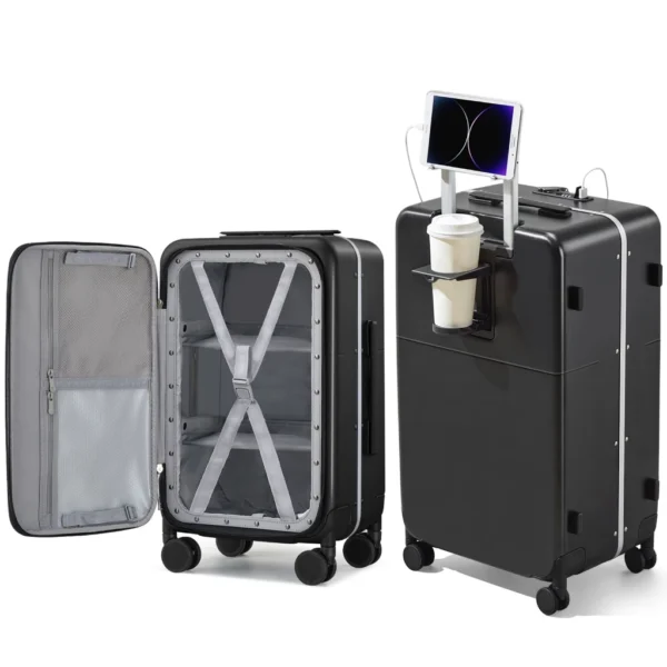 Hardcase Cup Holder USB Luggage