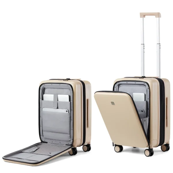 Anti-Theft Laptop Compartment Luggage 20inch