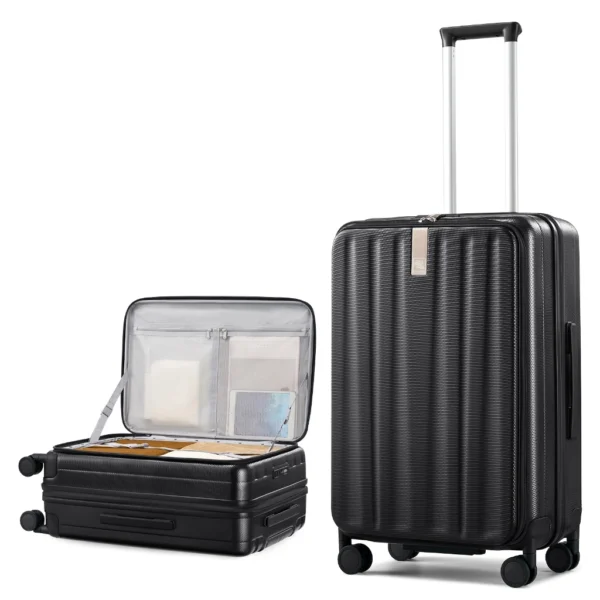 Front Opening TSA Luggage