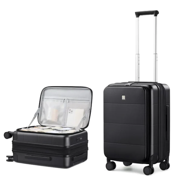 Expandable Front Opening Luggage
