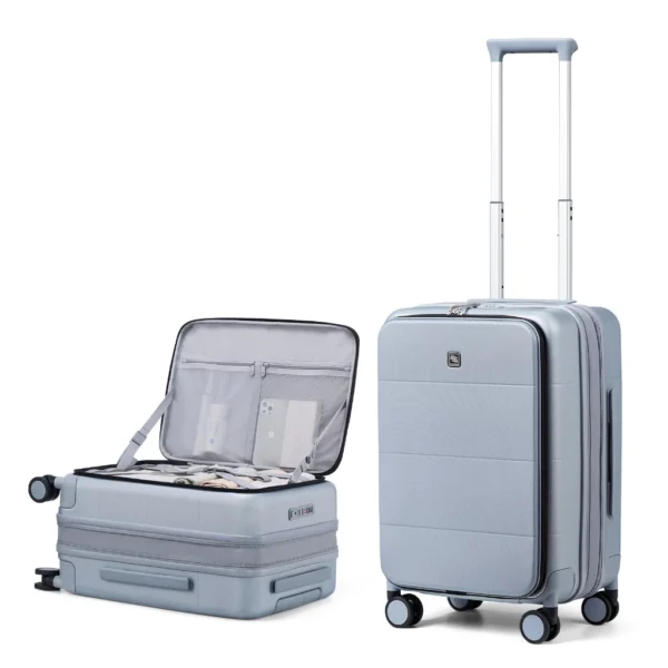 Expandable Front Opening Luggage