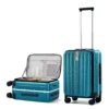 Aluminum Frame Front Opening Luggage