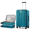 Aluminum Frame Front Opening Luggage