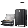 Aluminum Frame Front Opening Luggage