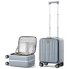 Aluminum Frame Front Opening Luggage