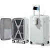 Front Opening Cup Holder USB Luggage