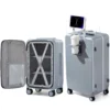 Front Opening Cup Holder USB Luggage