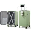 Front Opening Cup Holder USB Luggage