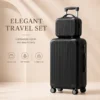 Hardcase Luggage + Vanity Bag