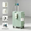 Cup Holder USB Charging Luggage
