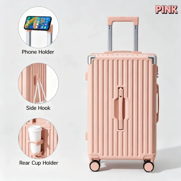 360 Universal Wheel Cup Holder Luggage