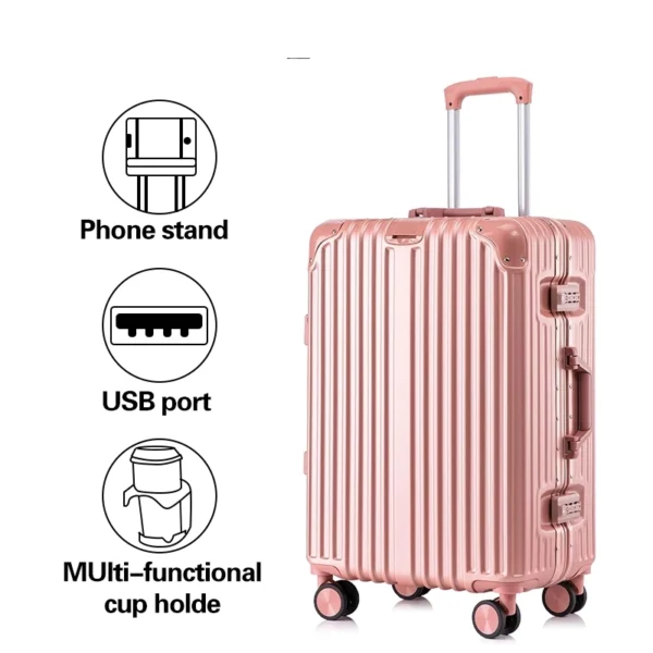 Aluminum Frame Luggage
