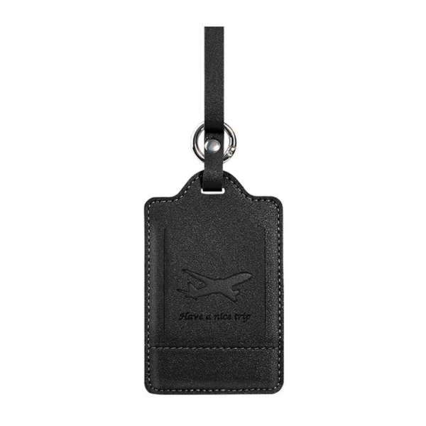 PU Leather Luggage Tag