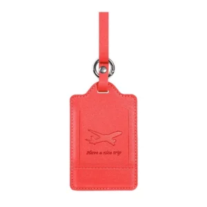 PU Leather Luggage Tag