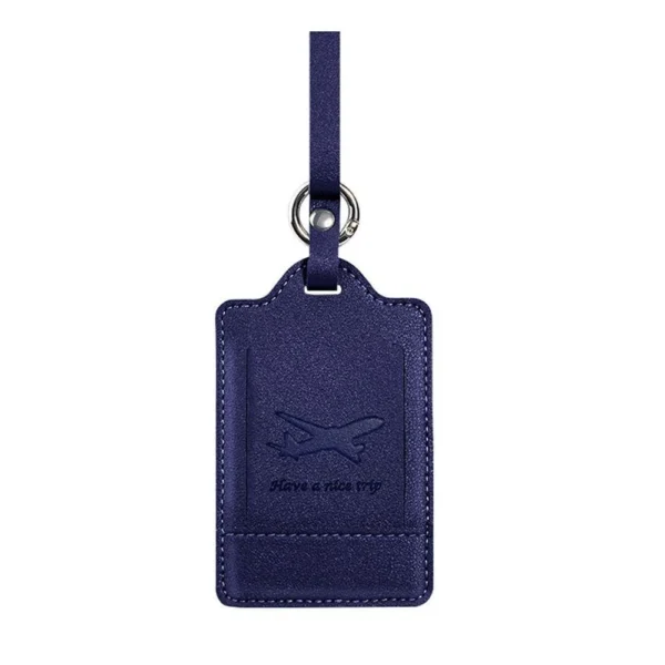 PU Leather Luggage Tag